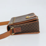 Celine Vintage Macadam Shoulder Bag Canvas and Leather - image 4