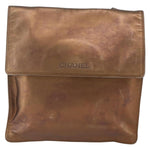 Chanel Vintage Logo Flap Messenger Bag Leather Medium - image 1
