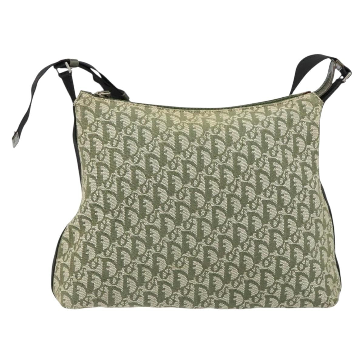 Christian Dior Vintage Trotter Shoulder Bag Canvas - image 1
