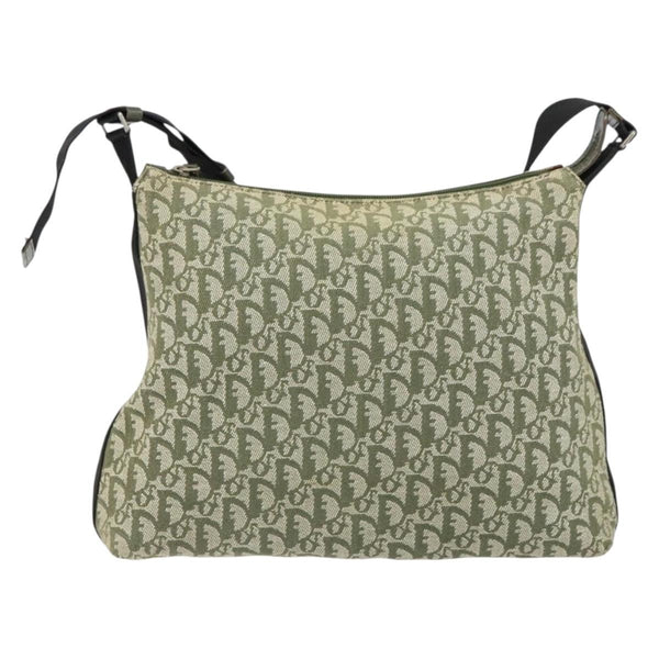 Christian Dior Vintage Trotter Shoulder Bag Canvas - image 1
