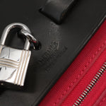 Hermes Herbag Zip Leather and Toile 31 - image 6