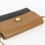 Christian Dior Vintage Honeycomb Shoulder Bag Canvas and Leather - image 13