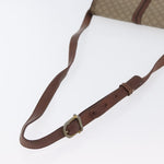 Celine Vintage Macadam Shoulder Bag Canvas and Leather - image 7