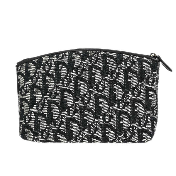 Christian Dior Vintage Trotter Pouch Diorissimo Canvas