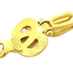 Chanel CC Heart Pendant Necklace Metal - image 5
