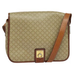 Celine Vintage Macadam Shoulder Bag Canvas and Leather - image 1