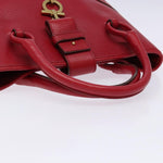 Salvatore Ferragamo Gancini handbag Leather - image 7