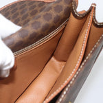 Celine Vintage Macadam Shoulder Bag Canvas and Leather - image 20