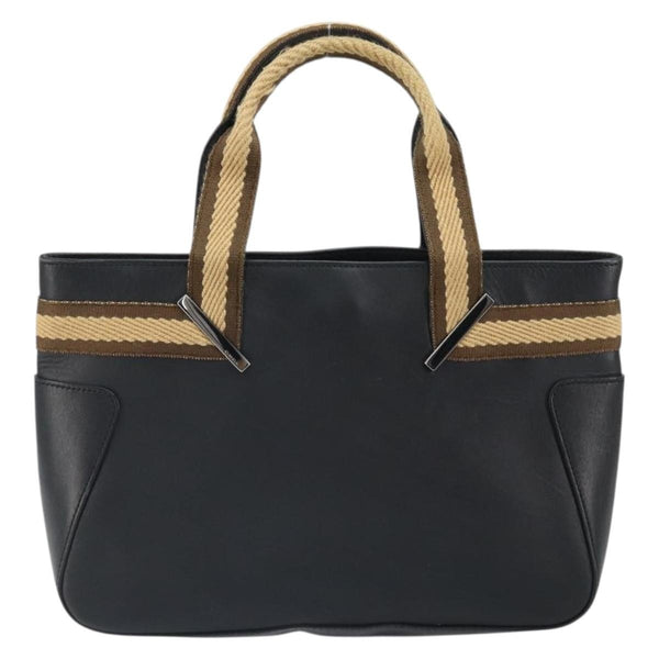 Gucci Vintage Web Tote Leather