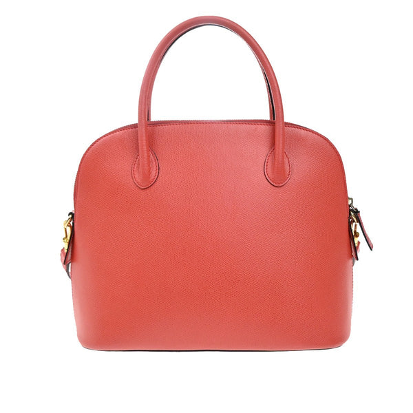 Celine Vintage Convertible Bowler Bag Leather Medium