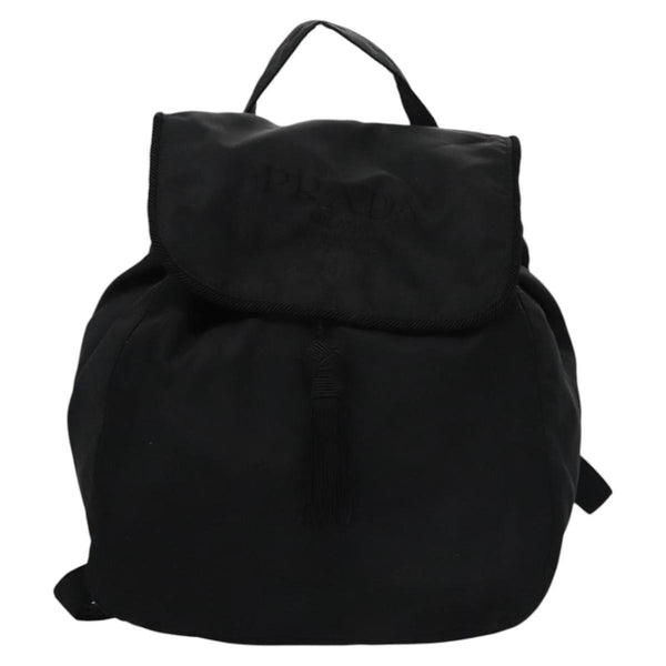 Prada Flap Drawstring Backpack Tessuto Small - image 1