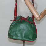 Louis Vuitton Bicolor Petit Noe Handbag Epi Leather - image 16