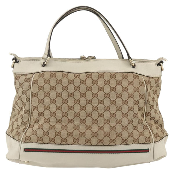 Gucci Mayfair Convertible Tote GG Canvas Small