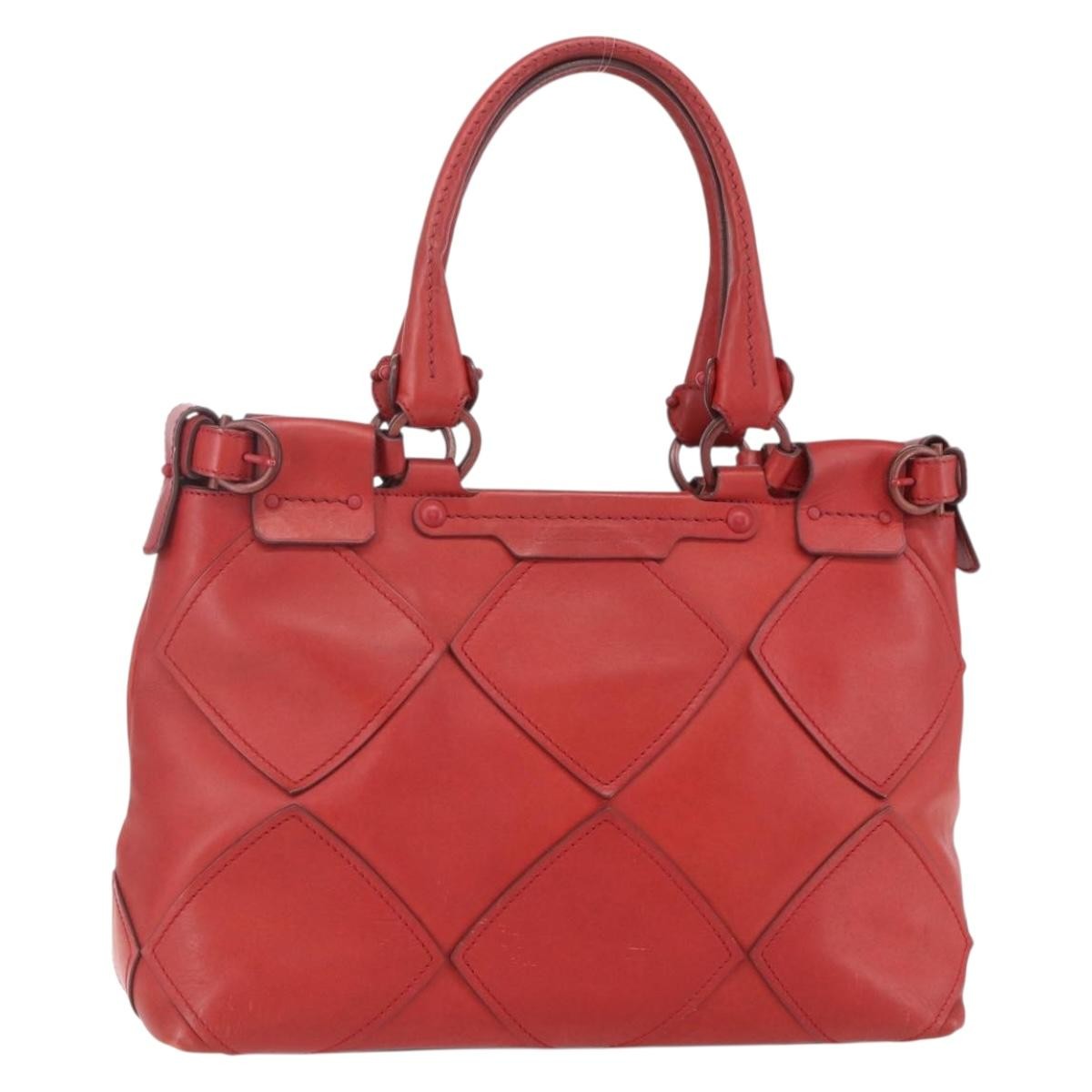 Salvatore Ferragamo Gancini handbag Leather - image 1