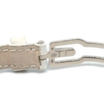 Harry Winston Avenue C Quartz Watch White Gold and Alligator with Diamond Bezel and Mother of Pearl 19 - image 5