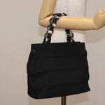 Salvatore Ferragamo Vala Handbag Canvas - image 12