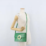 Celine Circle Logo Shoulder Bag Leather - image 13