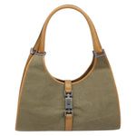 Gucci Vintage Jackie Handbag Canvas - image 13