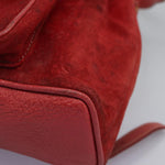 Gucci Gucci bamboo backpack daim mini - image 10