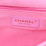 Chanel Flap Messenger Bag Quilted Denim Small - image 6