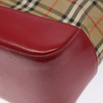 Burberry Nova Check Tote canvas check pattern Small - image 8
