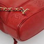 Chanel Vintage Backpack Caviar Medium - image 12