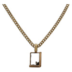 Christian Dior CD Pendant Necklace Gold-plated - image 3