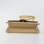 Chanel Vintage Clutch with Chain Quilted Leather Small - image 17