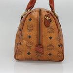 MCM Visetos Handbag Canvas and Leather - image 4