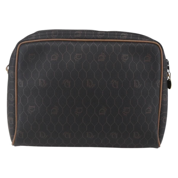 Christian Dior Vintage Honeycomb Shoulder Bag Canvas