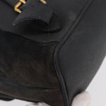 Gucci Vintage Bamboo Backpack Suede Medium - image 10