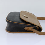 Christian Dior Vintage Honeycomb Shoulder Bag Canvas and Leather - image 4