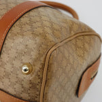 Celine Vintage Macadam Handbag Canvas and Leather - image 9