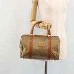 Celine Vintage Macadam Handbag Canvas and Leather - image 14