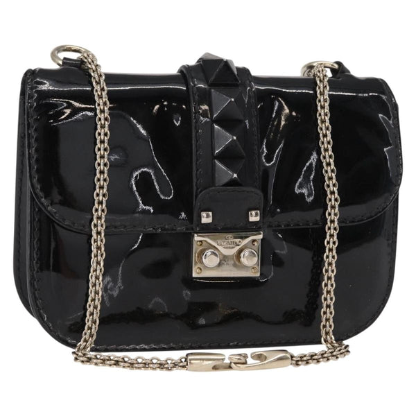 Valentino Garavani Glam Lock Shoulder Bag Patent Small - image 1