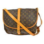 Louis Vuitton Saumur Handbag Monogram Canvas 35 - image 2