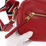 Miu Miu Madras Zip Pocket Crossbody Leather - image 19