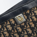 Christian Dior Vintage Trotter Shoulder Bag Canvas medium - image 12