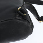 Fendi Logo Flap Drawstring Backpack Leather - image 13