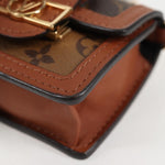 Louis Vuitton Dauphine Shoulder Bag Reverse Monogram Canvas Mini - image 9