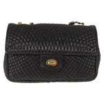 Bally Vintage Chain Shoulder Bag Quilted Leather - image 1