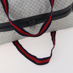 Gucci Web Trim Weekend Duffle Bag GG Coated Canvas Medium - image 8