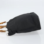 Gucci Vintage Bamboo Handle Bag Nylon - image 4