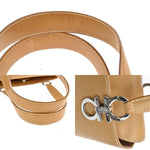 Salvatore Ferragamo Gancini Shoulder Bag Leather - image 7