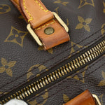 Louis Vuitton Keepall Bandouliere Bag Monogram Canvas 55 - image 11