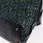 Chanel Convertible Chain Bowler Bag Woven Calfskin Small - image 10