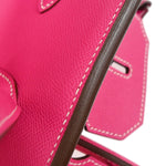 Hermes Birkin Handbag Pink Epsom with Palladium Hardware 35 - image 20
