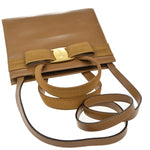 Salvatore Ferragamo Convertible Vara Bow Tote Leather Small - image 7