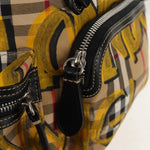 Burberry Graffiti Rucksack Backpack Vintage Check Canvas Small - image 12