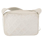 Chanel Vintage Diamond CC Slit Pocket Camera Bag Quilted Leather Small - image 2